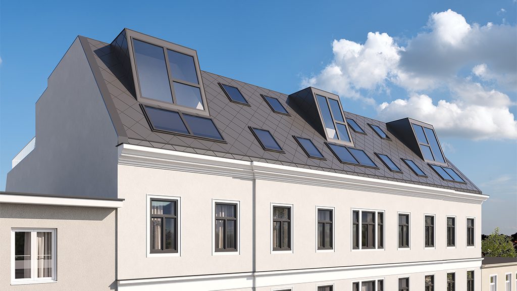 Dachgeschoss der Österleingasse 8.